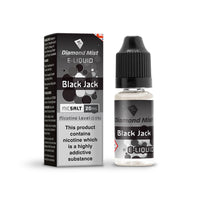 Diamond Mist Blackjack 10mg Nic Salt E-Liquid