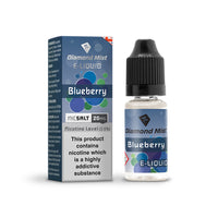 Diamond Mist Blueberry 20mg Nic Salt E-Liquid