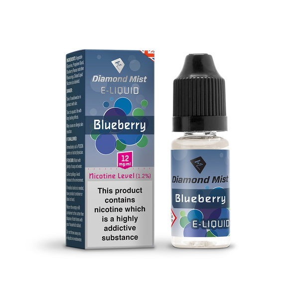Diamond Mist Blueberry 12mg E-Liquid