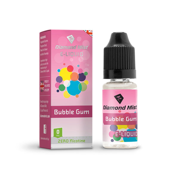 Diamond Mist Bubblegum 0mg E-Liquid