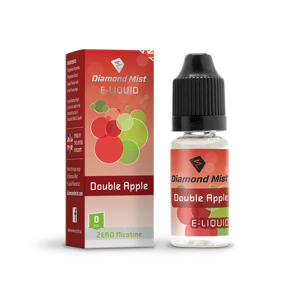 Diamond Mist Double Apple 0mg E-Liquid