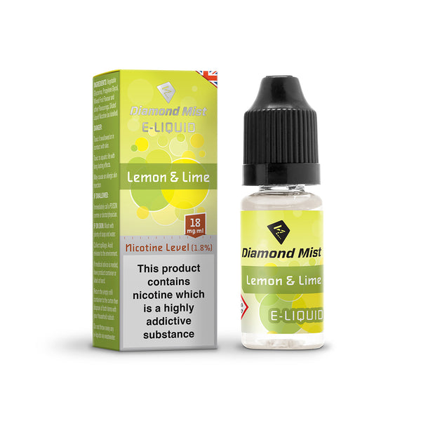 Diamond Mist Lemon & Lime 18mg E-Liquid