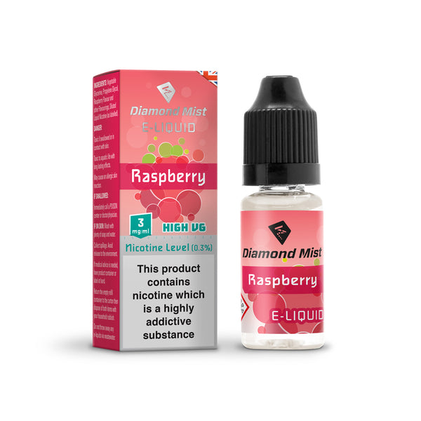 Diamond Mist Raspberry 3mg E-Liquid