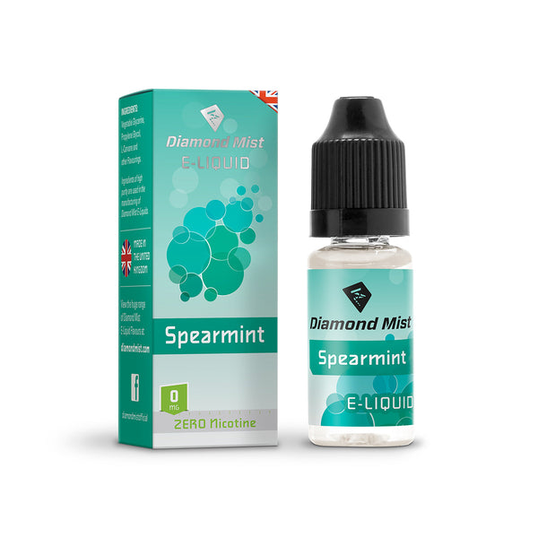 Diamond Mist Spearmint 0mg E-Liquid
