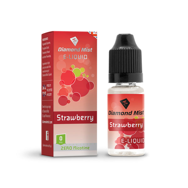 Diamond Mist Strawberry 0mg E-Liquid